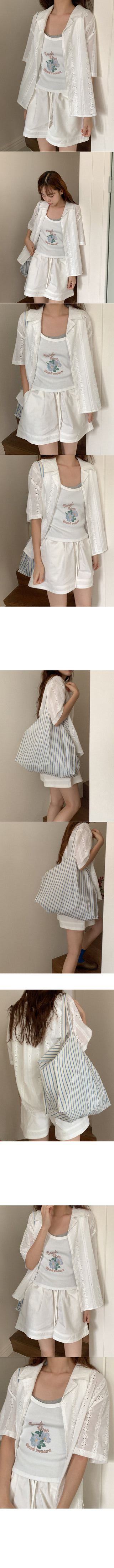 Eyelet punched cotton shirt