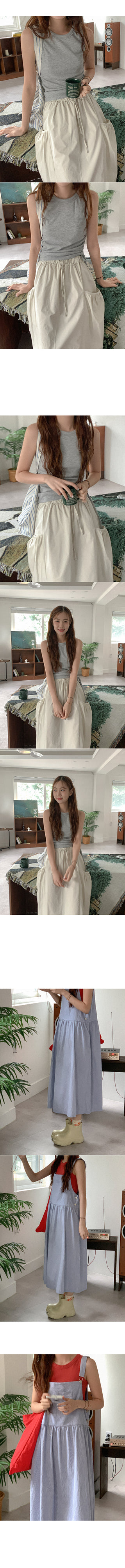 Sleeveless top with shirred bra cups