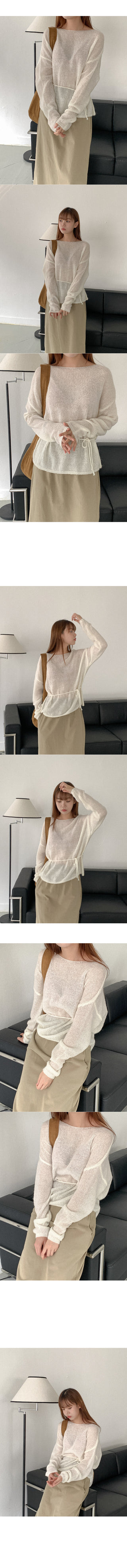 Alpaca String Knit
