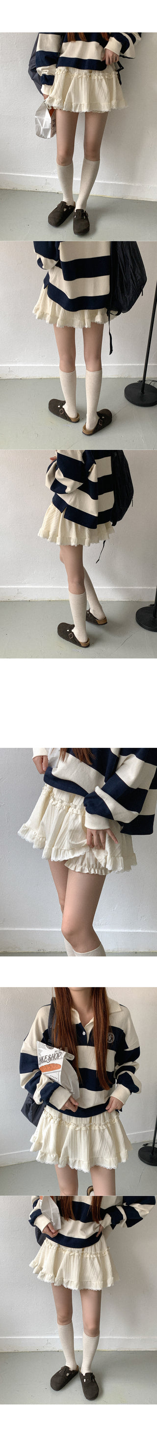 Striped sweatshirt