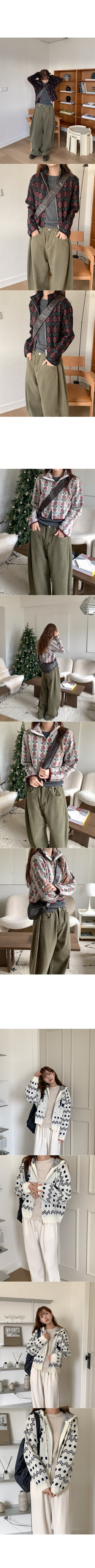 Cotton ribbed long-sleeved T-shirt
