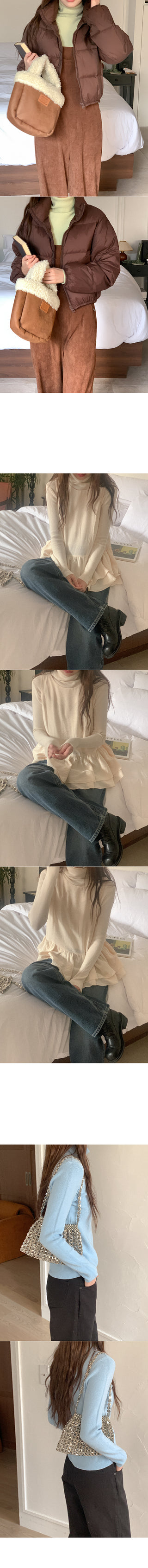 Turtleneck knit