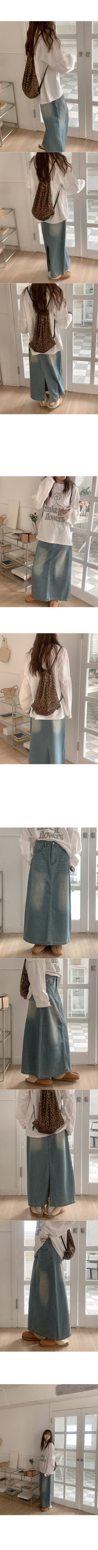 Cotton Layered Oversized T-Shirt