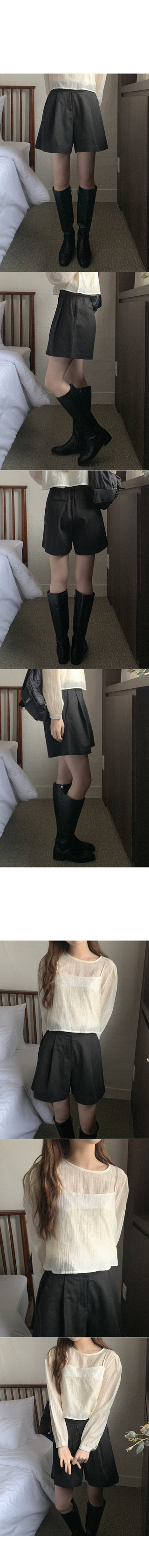 Bustier blouse set