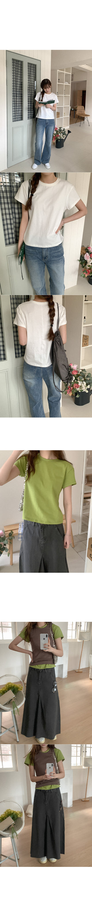 Basic Daily Short-Sleeve T-Shirt