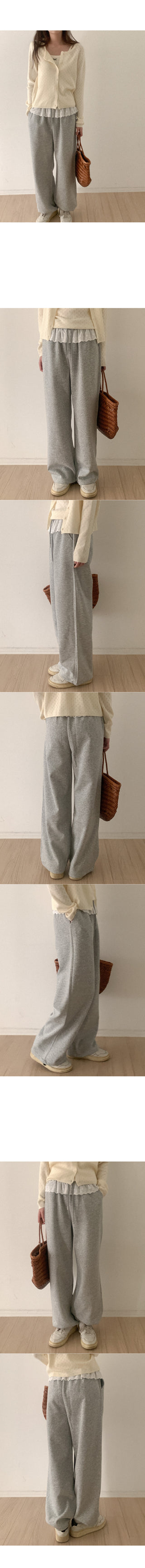 Ribbon Sleeveless Cardigan Set