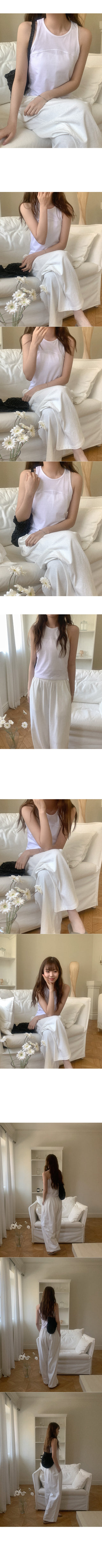 See-through striped shirt