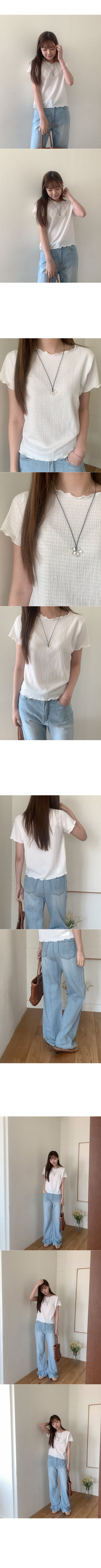 Wrinkle Wave Short-Sleeve T-Shirt