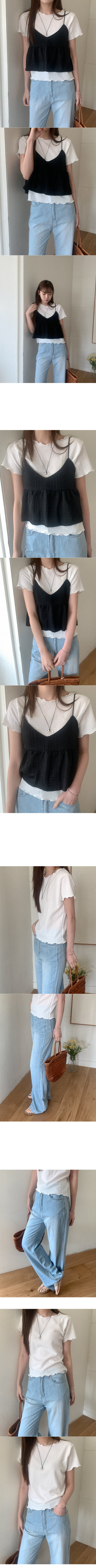 Wrinkle Wave Short-Sleeve T-Shirt