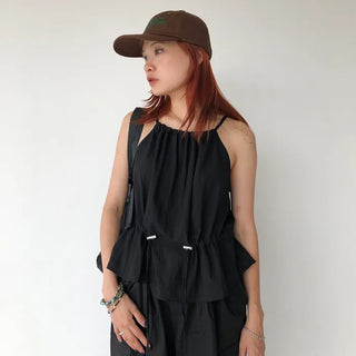 String Shirring Camisole