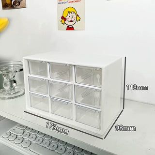 Desktop Transparent Storage Box