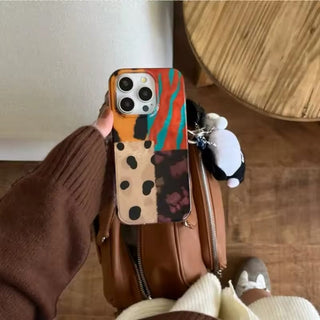 Retro Leopard iPhone Case