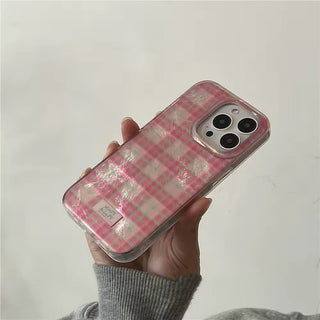 Retro Grid iPhone Case