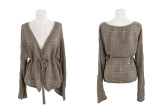 Sugar Angora Strap Cardigan