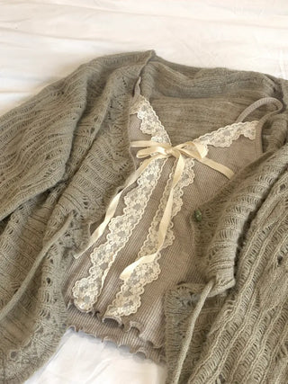 Tweety Wave Lace Ribbon Strap Nashi