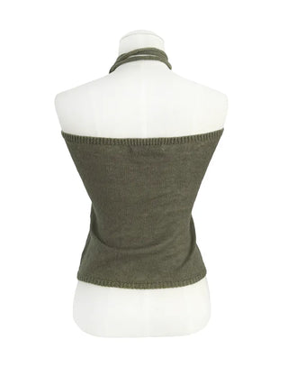 Mary Strap Knit Tube Top