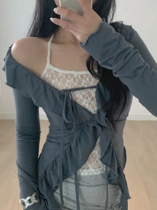 Share lace halter nasi