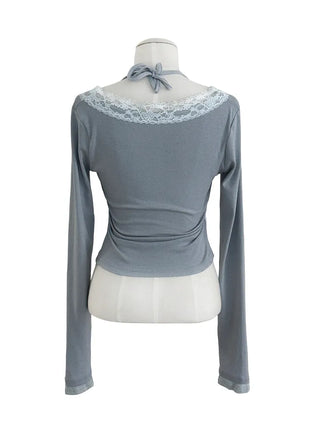 Lumi Lace Layered Gulim Long Sleeve T-shirt