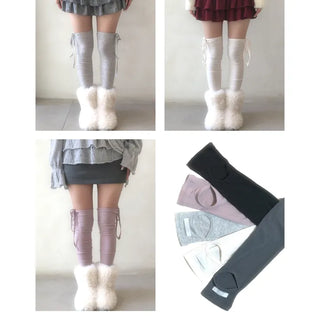 Bodle Knit Strap Two-Way Warmer
