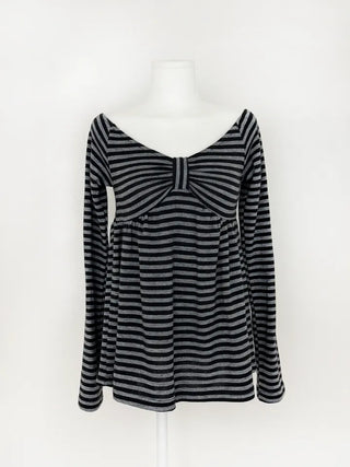 Baby Ribbon Dangara Long Knit