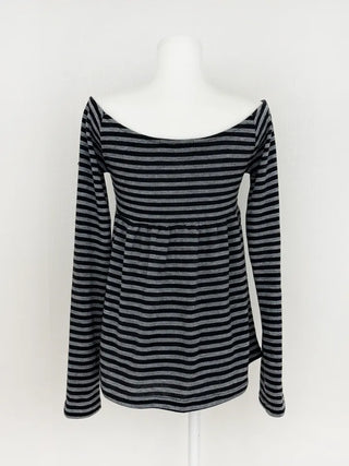 Baby Ribbon Dangara Long Knit