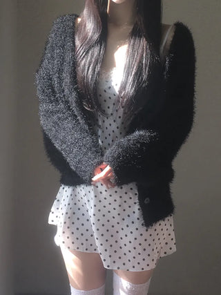Shine Pine Needle Cardigan