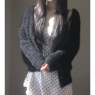 Shine Pine Needle Cardigan