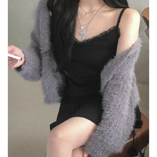 Shine Pine Needle Cardigan