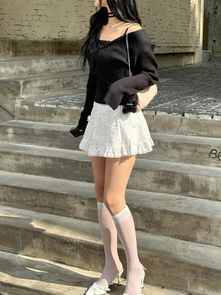 Rosie Crop Team Button Knit Cardigan