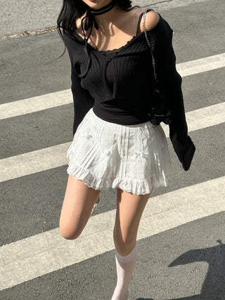 Rosie Crop Team Button Knit Cardigan