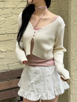 Pure Lace Choker Strap Gold Ginashi