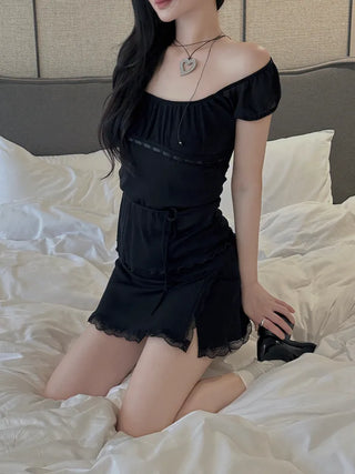Angel Sheer Ribbon Blouse Top
