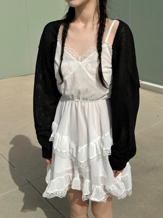 Summer loose bolero cardigan