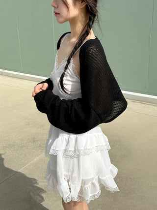 Summer loose bolero cardigan