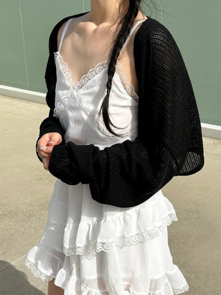 Summer loose bolero cardigan