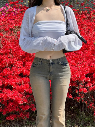 Summer loose bolero cardigan