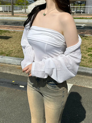 Summer loose bolero cardigan