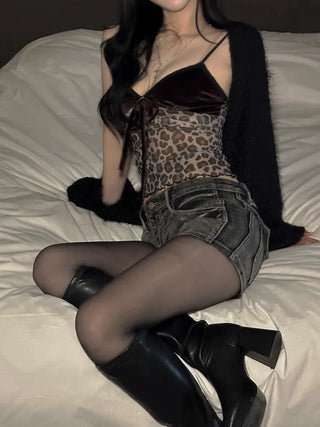 Winter Velvet Ribbon Hopi Bustier