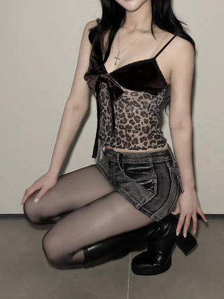 Winter Velvet Ribbon Hopi Bustier