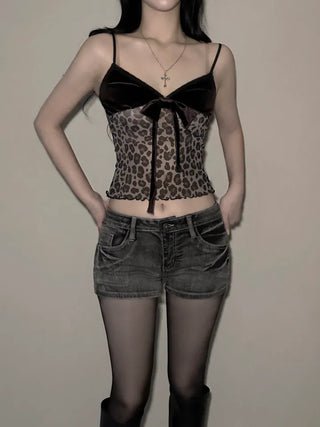 Winter Velvet Ribbon Hopi Bustier