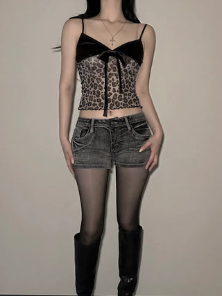 Winter Velvet Ribbon Hopi Bustier