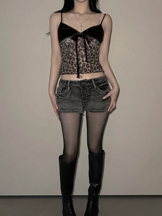 Winter Velvet Ribbon Hopi Bustier