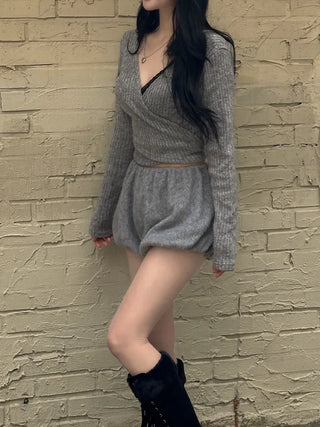 Hairy Pumpkin Shorts