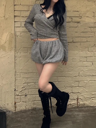 Hairy Pumpkin Shorts