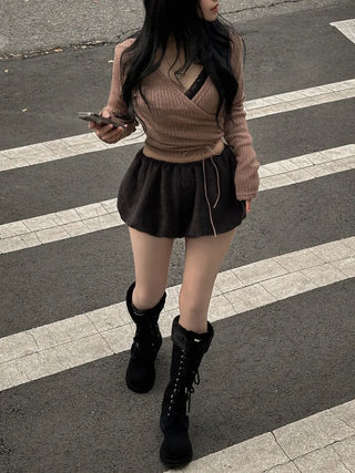 Hairy Pumpkin Shorts