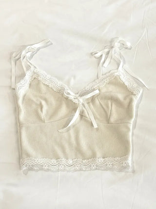 Vivi Ribbon Lace Golji Crop Nashi