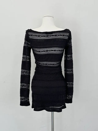 Vanilla cardigan and skirt two-piece set