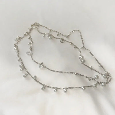 Pearl Bead Chain Belt