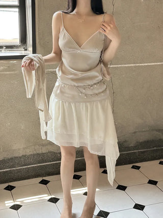 Satin slip strap nasi