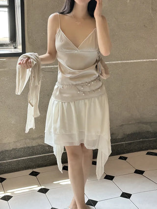 Satin slip strap nasi
